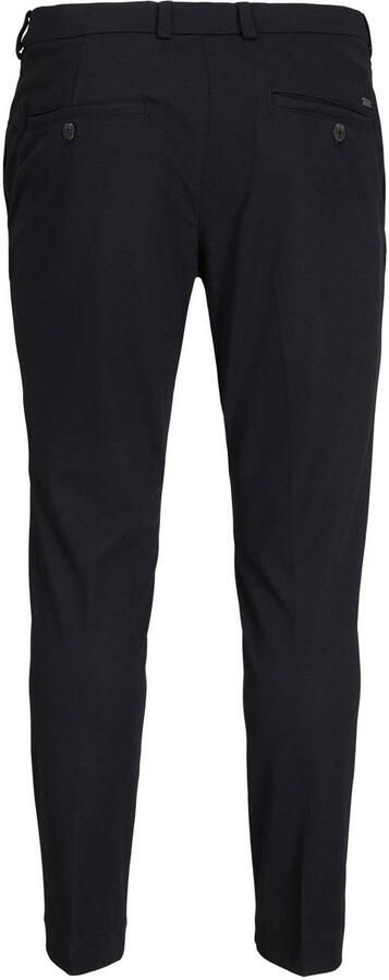 JACK & JONES PLUS SIZE slim fit chino JPSTMARCO Plus Size zwart