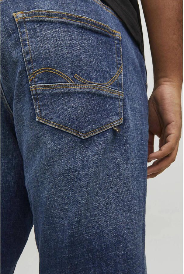 JACK & JONES PLUS SIZE slim fit jeans JJIGLENN Plus Size blue denim - Foto 3