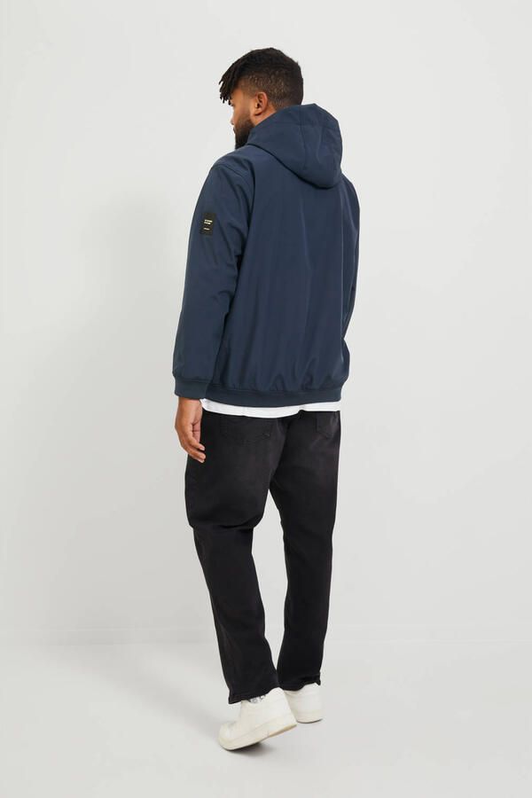 Jack & Jones PlusSize Softshell-jack JJEBASIC met capuchon en waterafstotende stof