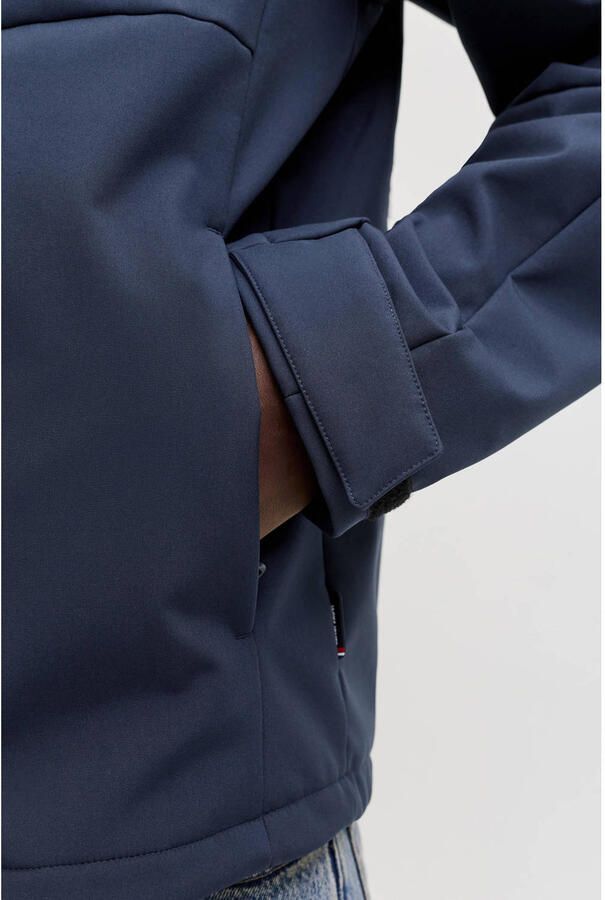 JACK & JONES PLUS SIZE softshell jas Plus Size donkerblauw - Foto 2