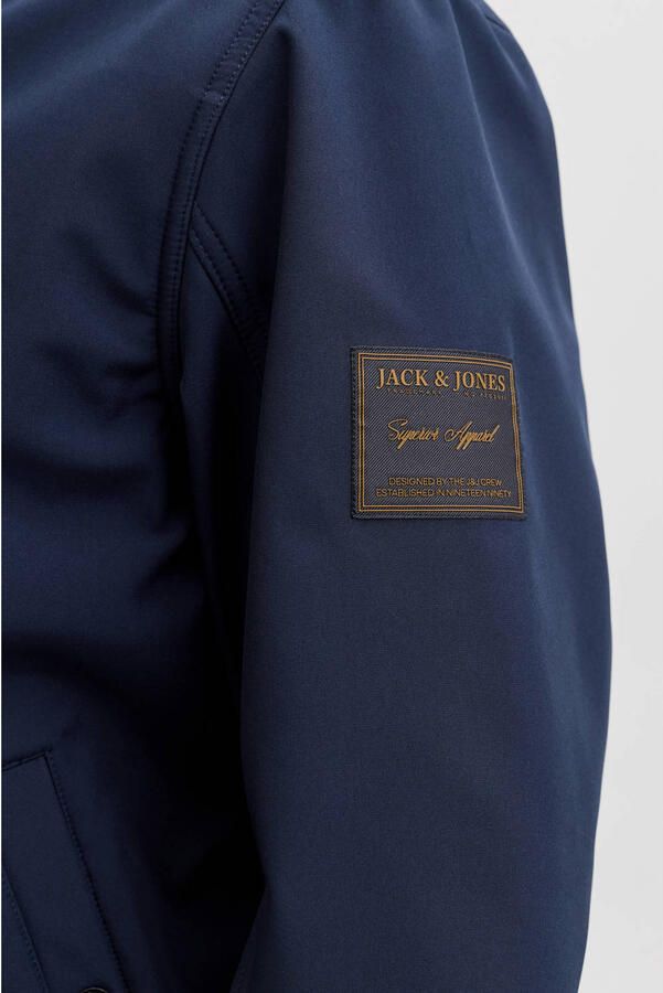 Jack & jones Parker Collar Bomber Softshell Jas Heren (plussize) - Foto 3