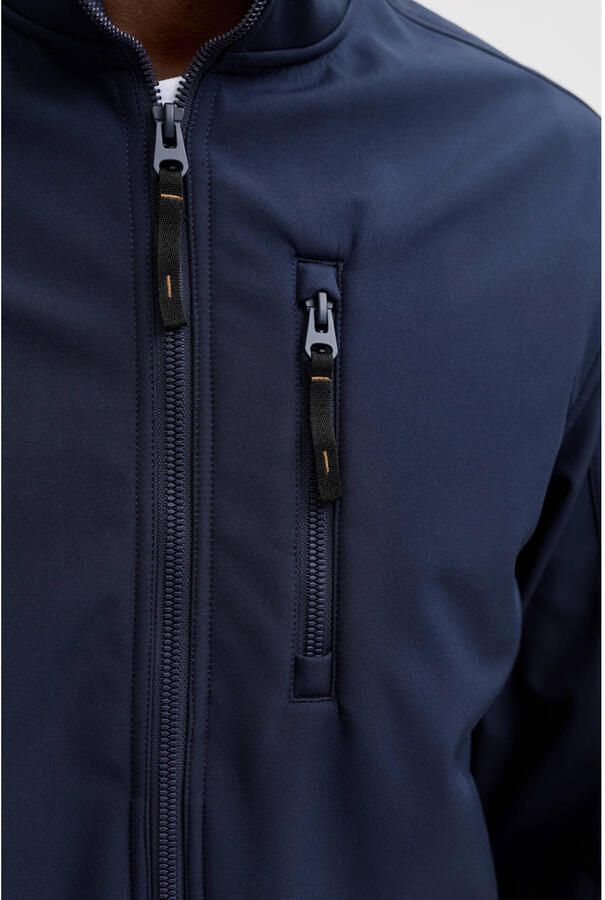 Jack & jones Parker Collar Bomber Softshell Jas Heren (plussize) - Foto 2