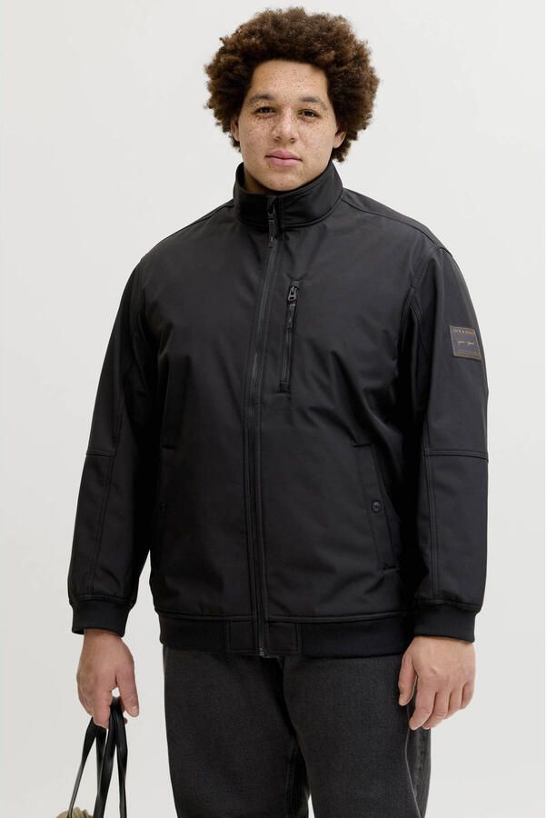 Jack & jones Parker Collar Bomber Softshell Jas Heren (plussize)