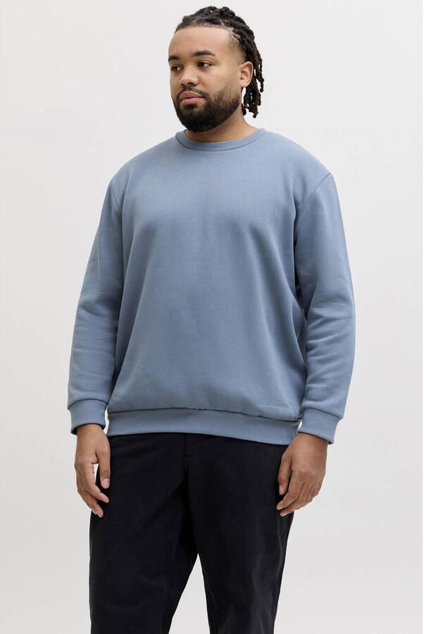 JACK & JONES PLUS SIZE sweater Plus Size blauw