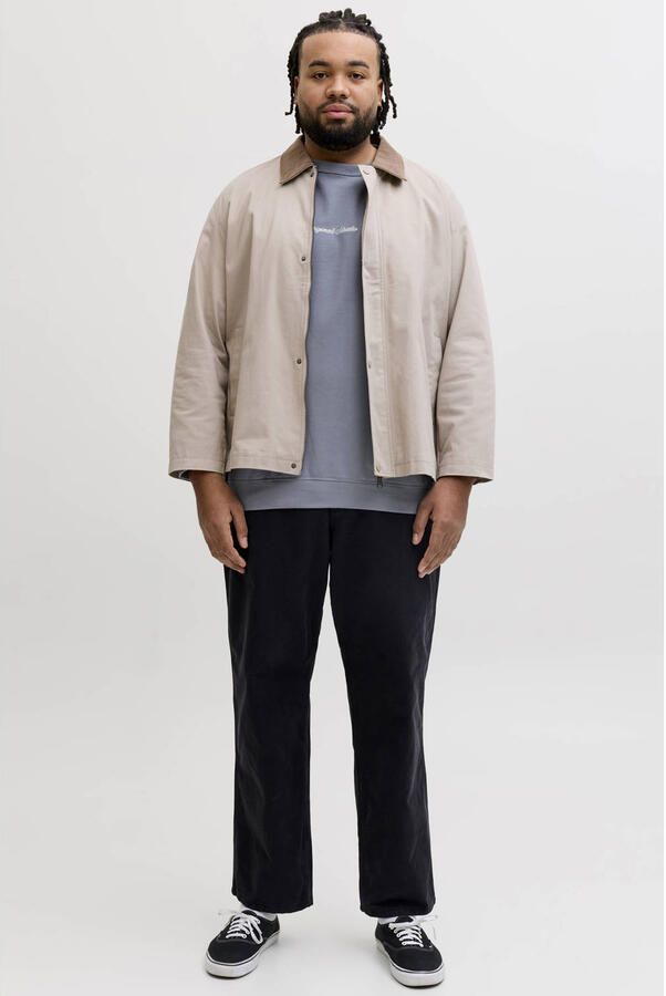 JACK & JONES PLUS SIZE sweater Plus Size grijsblauw - Foto 3