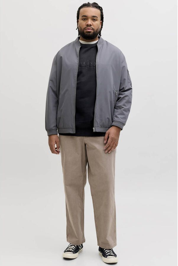 JACK & JONES PLUS SIZE sweater Plus Size zwart - Foto 2