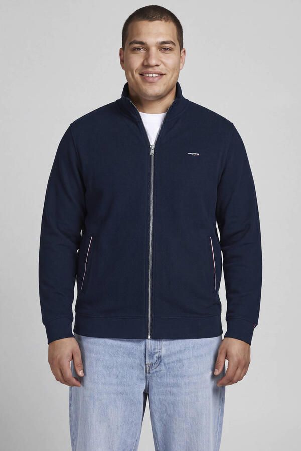 Jack & jones Blu Alves Structure Vest Heren (plussize)