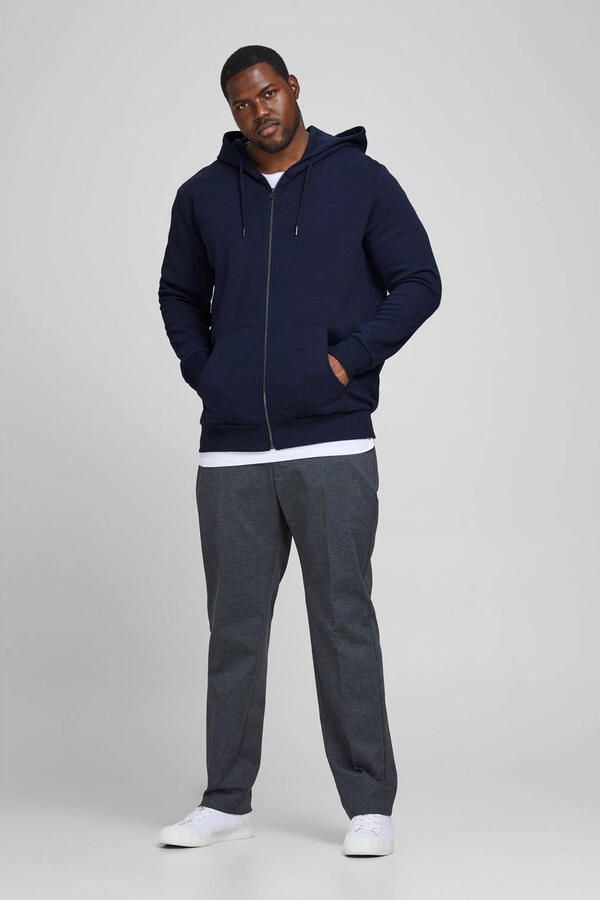 Jack & Jones PlusSize Capuchonsweatvest BASIC SWEAT ZIP HOOD t m