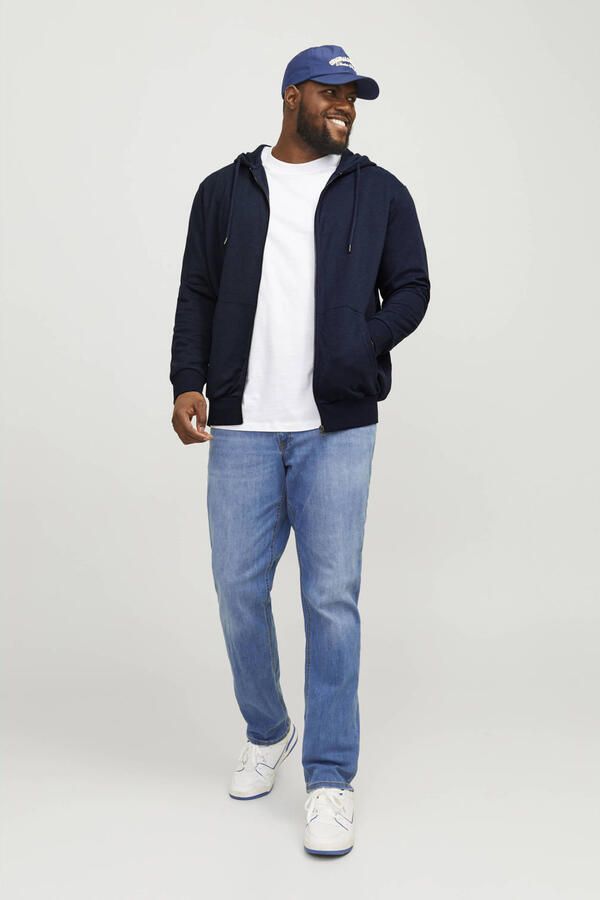 Jack & Jones PlusSize Capuchonsweatvest BASIC SWEAT ZIP HOOD t m