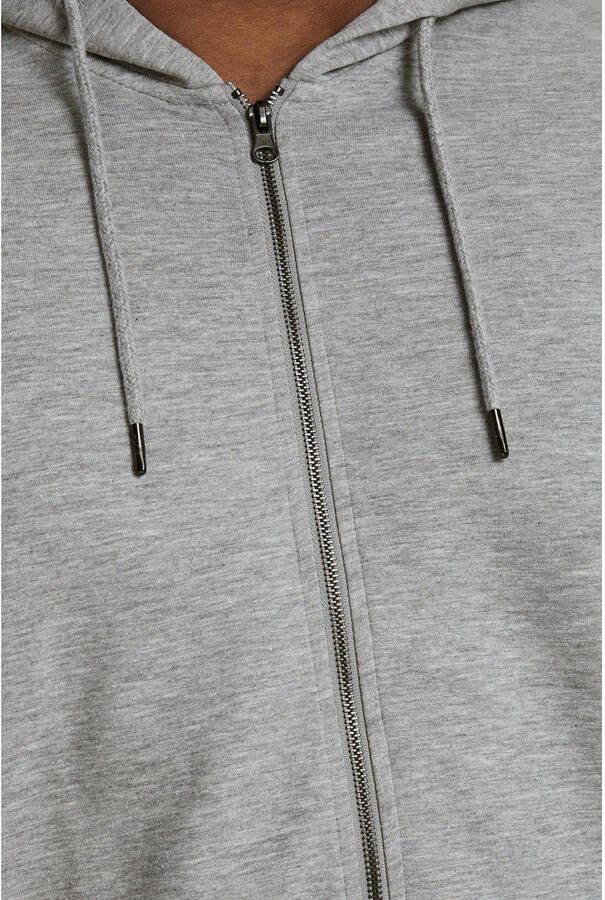 JACK & JONES PLUS SIZE sweatvest JJEBASIC Plus Size grijs melange - Foto 2