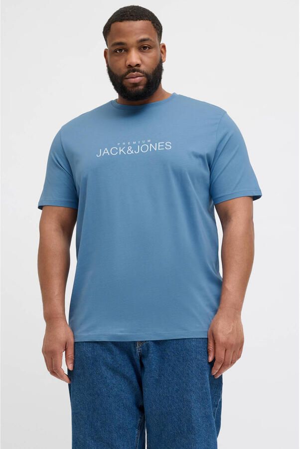 JACK & JONES PLUS SIZE T-shirt blauw