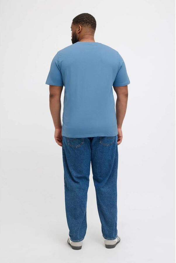 JACK & JONES PLUS SIZE T-shirt blauw - Foto 3