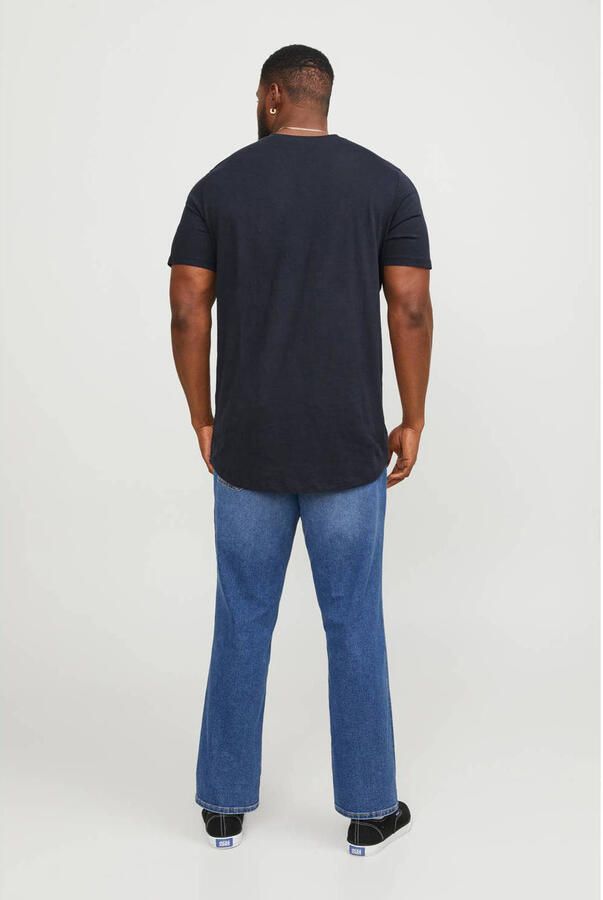 Jack & Jones PlusSize T-shirt NOA TEE met een afgeronde zoom t m maat 6xl - Foto 3