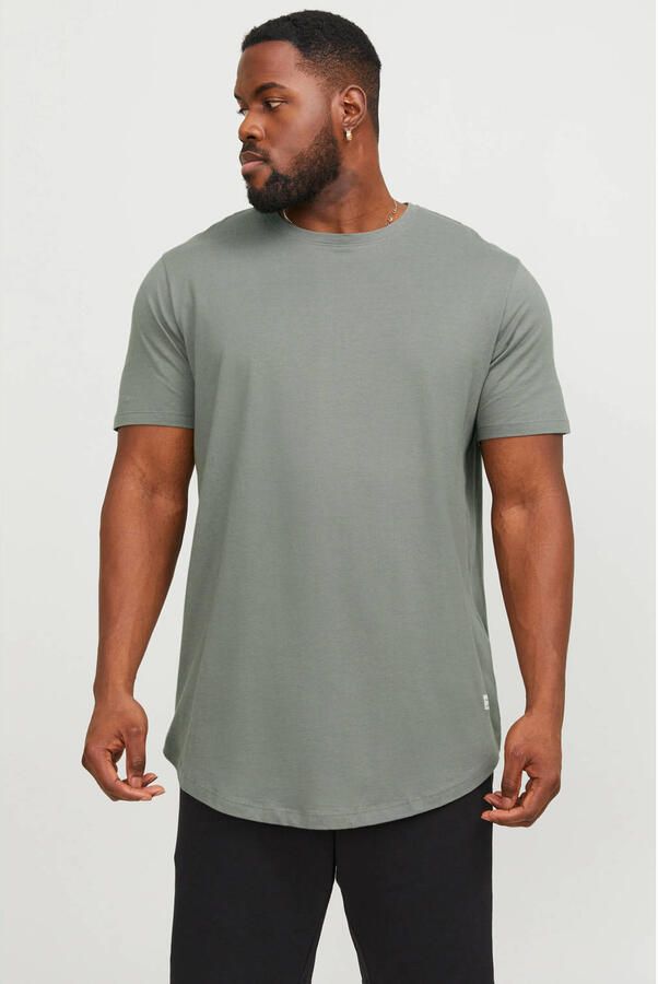 Jack & Jones PlusSize T-shirt NOA TEE met een afgeronde zoom t m maat 6xl - Foto 2