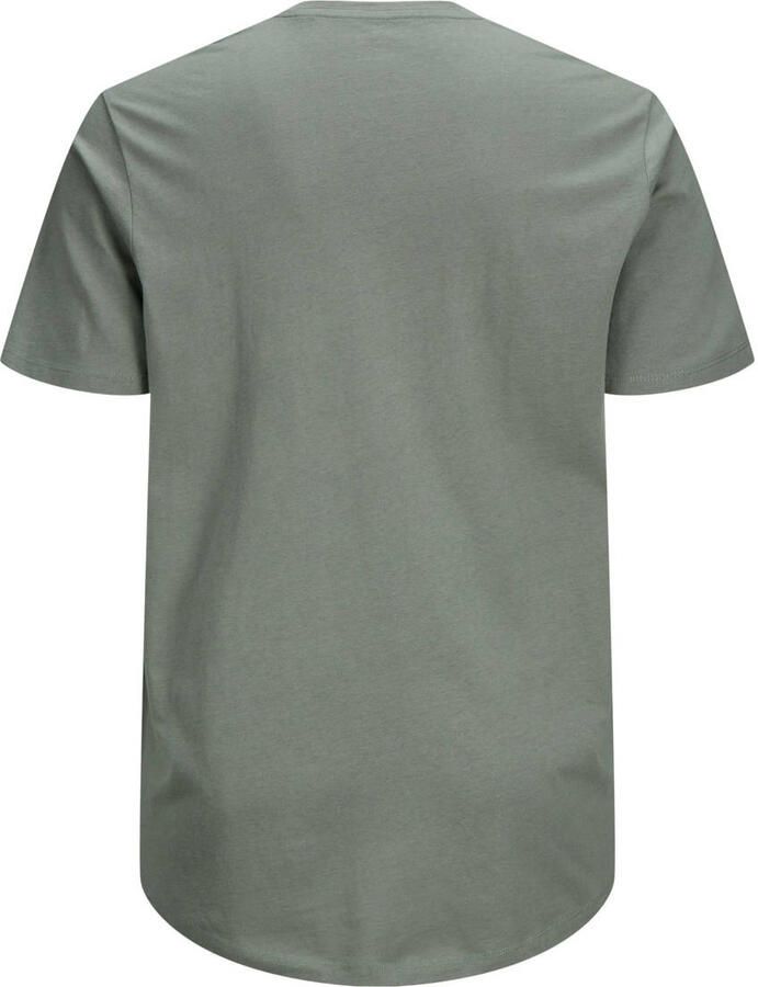 Jack & Jones PlusSize T-shirt NOA TEE met een afgeronde zoom t m maat 6xl