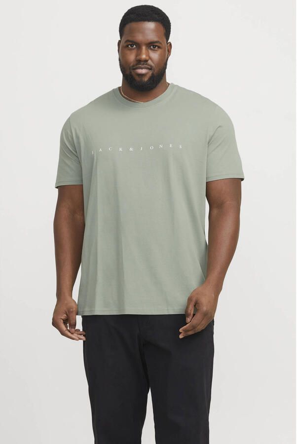 Jack & Jones PlusSize Shirt met ronde hals JJESTAR JJ TEE SS NOOS PLS - Foto 2