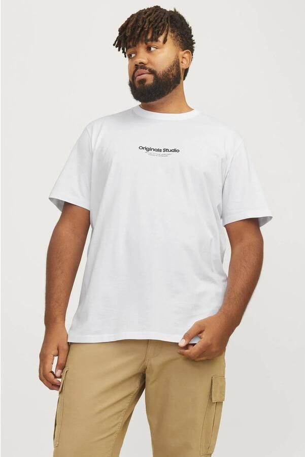 Jack & Jones PlusSize Shirt met korte mouwen JORVESTERBRO TEE SS CREW NECK NOOS PLS - Foto 2