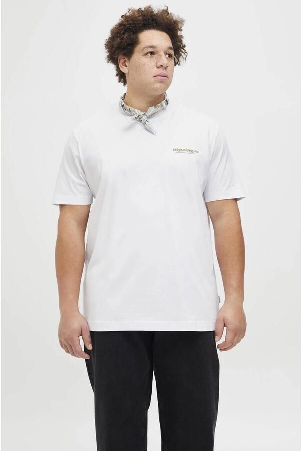 Jack & Jones PlusSize Shirt met korte mouwen JORISLINGTON TYPE TEE SS CREW NECK PLS