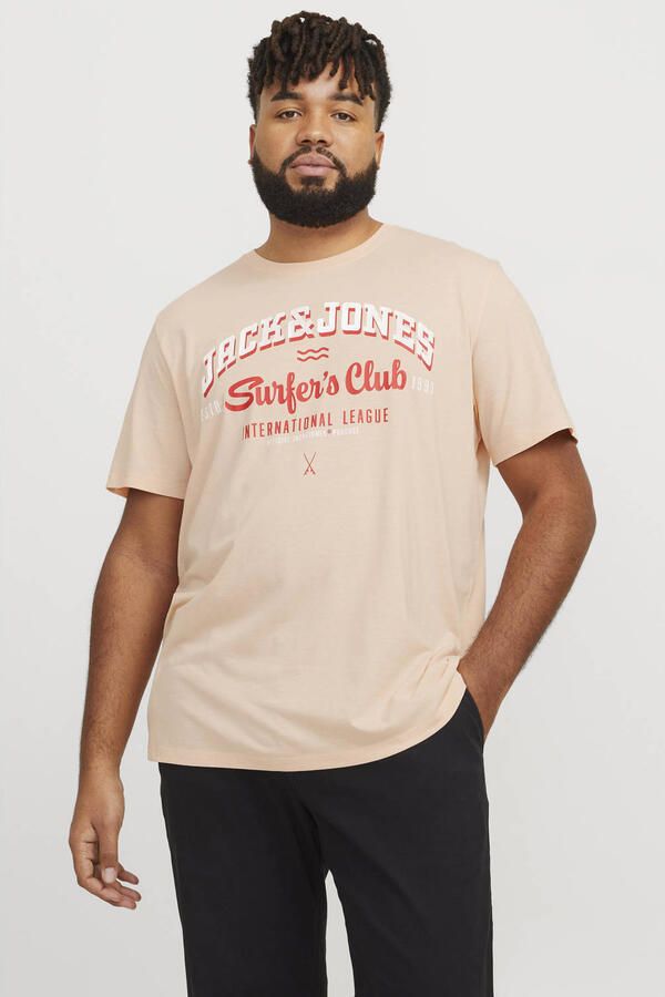 Jack & Jones PlusSize T-shirt JJELOGO TEE SS O-NECK 2 COL AW24 S PLS - Foto 2