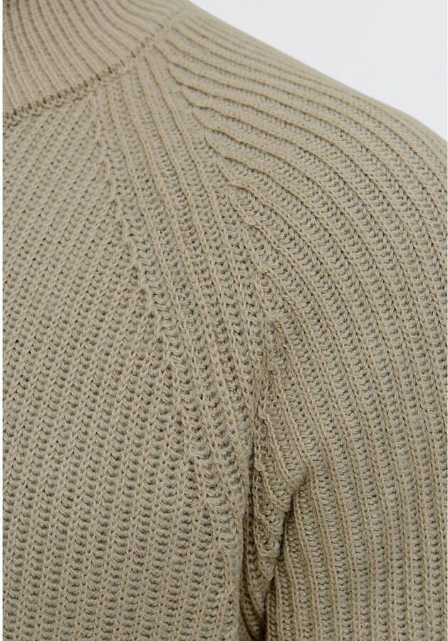 JACK & JONES PLUS SIZE trui rib gebreid Plus Size lichtbruin - Foto 2