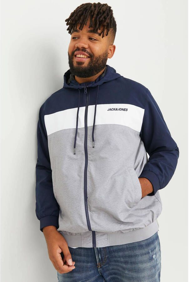 Jack & Jones PlusSize Bomberjack JJERUSH HOOD BOMBER NOOS PLS - Foto 3