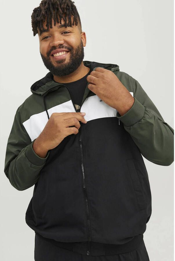 Jack & Jones PlusSize Bomberjack JJERUSH HOOD BOMBER NOOS PLS - Foto 2
