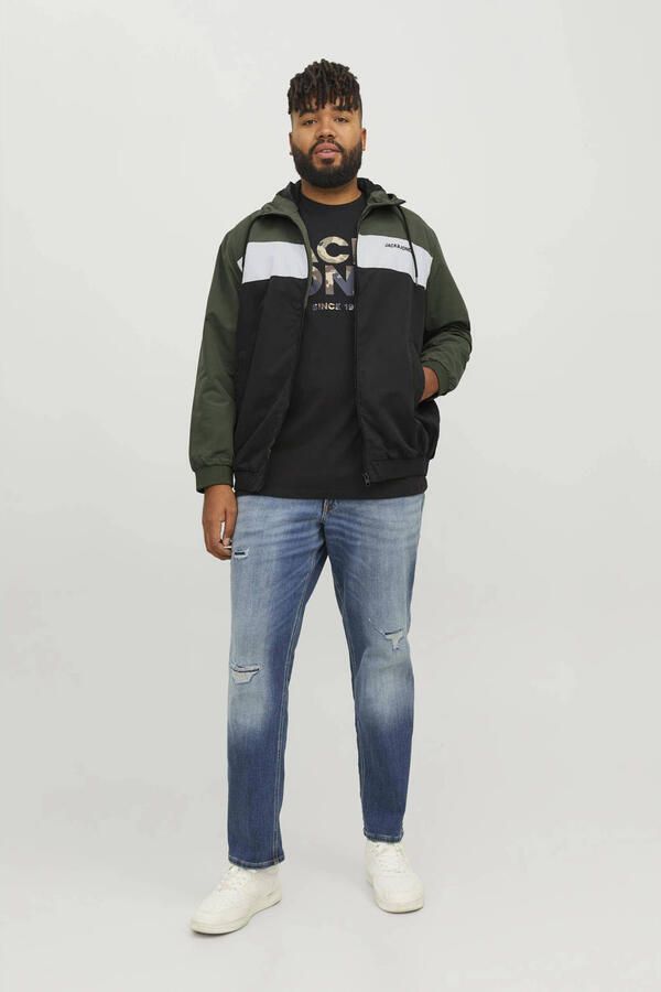 Jack & Jones PlusSize Bomberjack JJERUSH HOOD BOMBER NOOS PLS