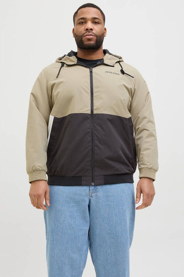 Jack & Jones PlusSize Bomberjack JJERUSH HOOD BOMBER NOOS PLS