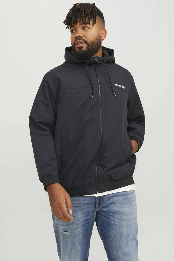 Jack & Jones PlusSize Bomberjack JJERUSH HOOD BOMBER NOOS PLS
