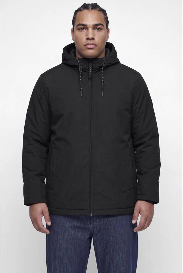 JACK & JONES PLUS SIZE tussenjas zwart