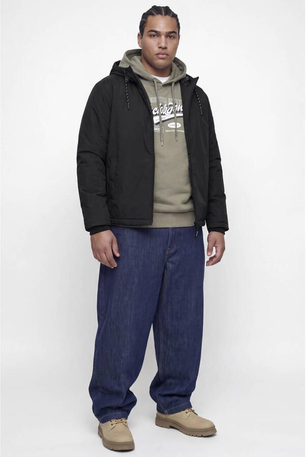 JACK & JONES PLUS SIZE tussenjas zwart - Foto 2