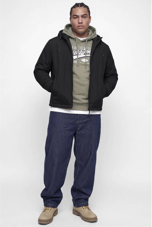 JACK & JONES PLUS SIZE tussenjas zwart - Foto 3
