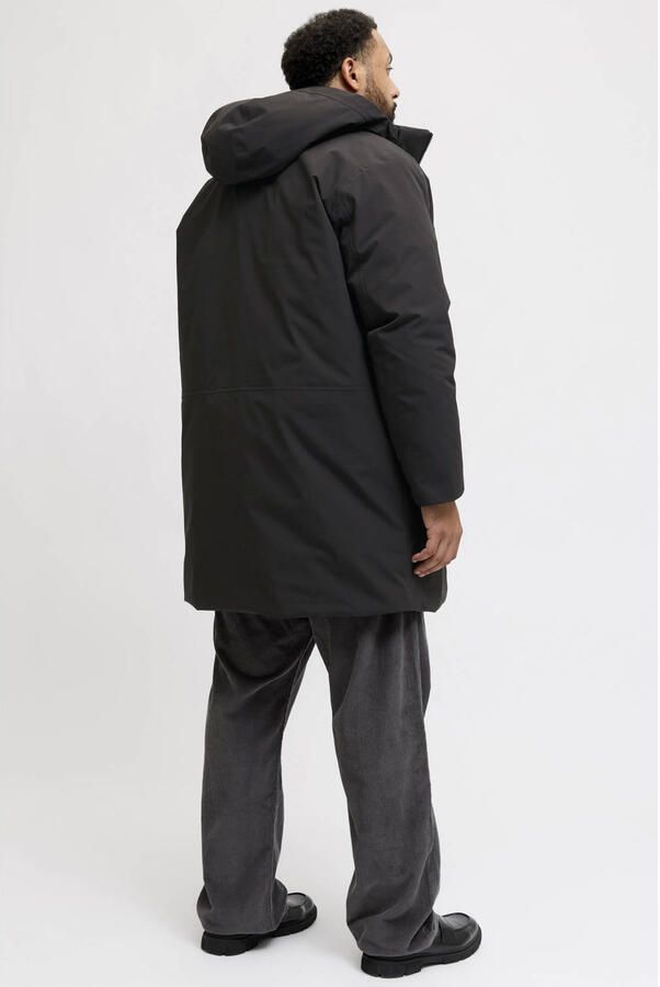 JACK & JONES PLUS SIZE winterjas Plus Size zwart - Foto 2