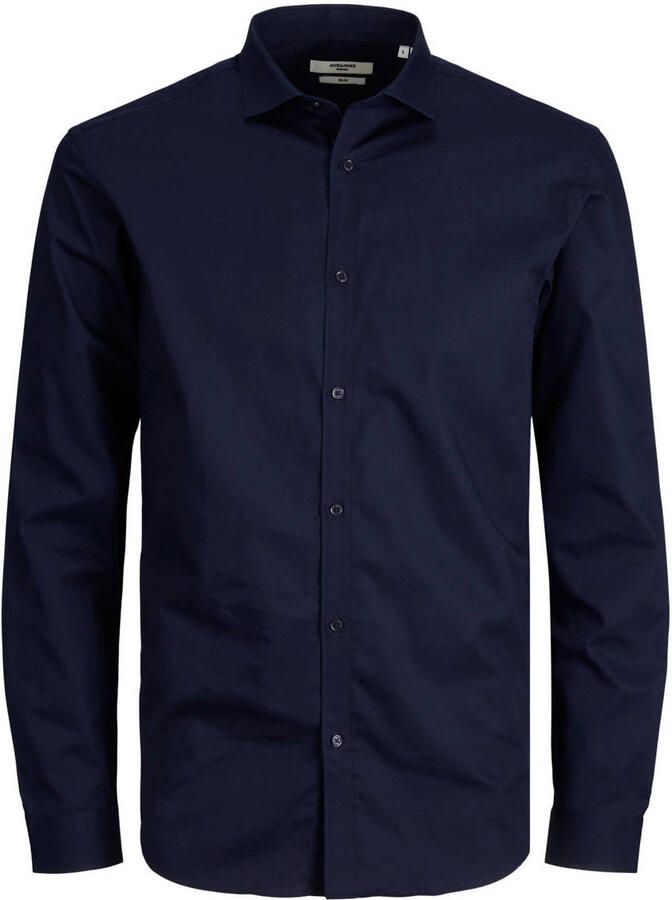 Jack & Jones PlusSize Overhemd met lange mouwen JPRBLACARDIFF SHIRT