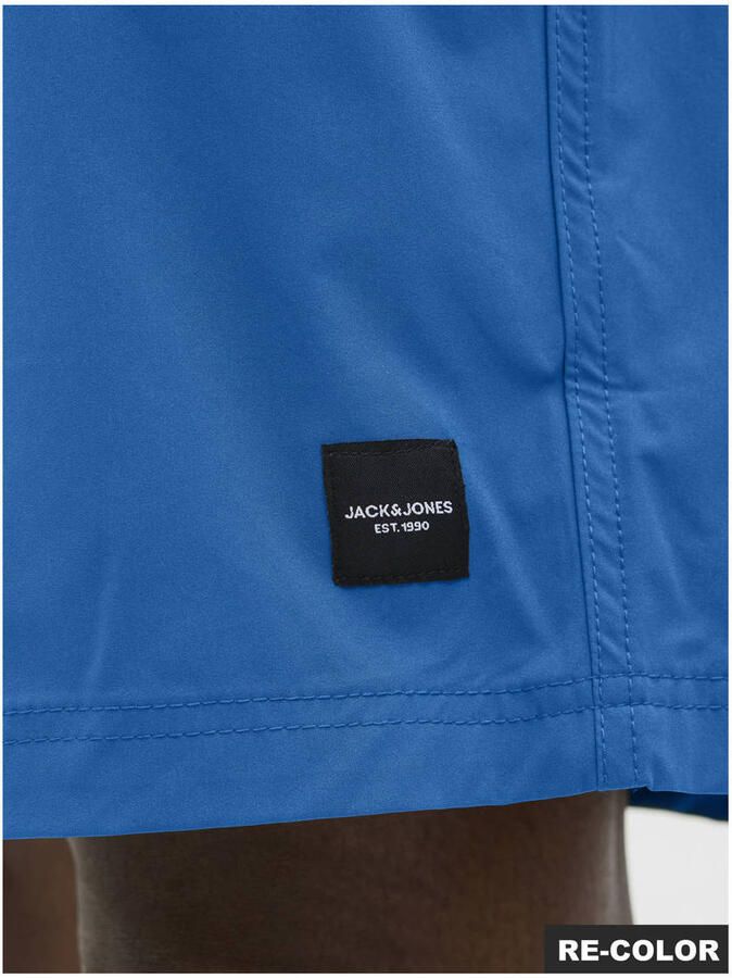 JACK & JONES PLUS SIZE zwemshort JPSTMAUI blauw