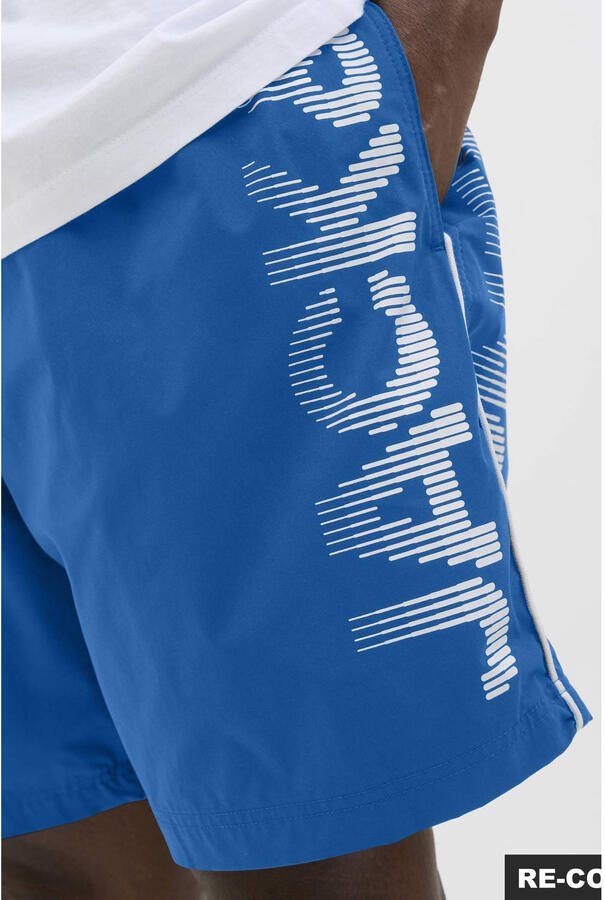 JACK & JONES PLUS SIZE zwemshort JPSTMAUI met logo blauw - Foto 2