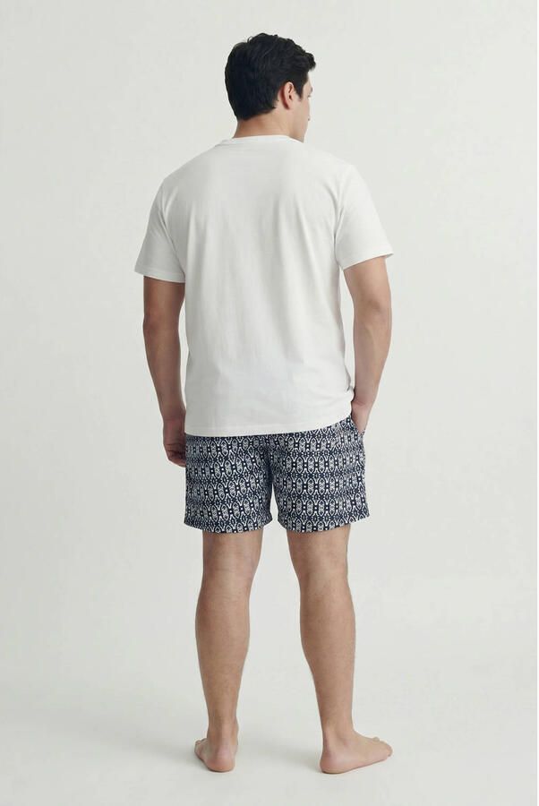 JACK & JONES PLUS SIZE zwemshort met print zwart - Foto 2