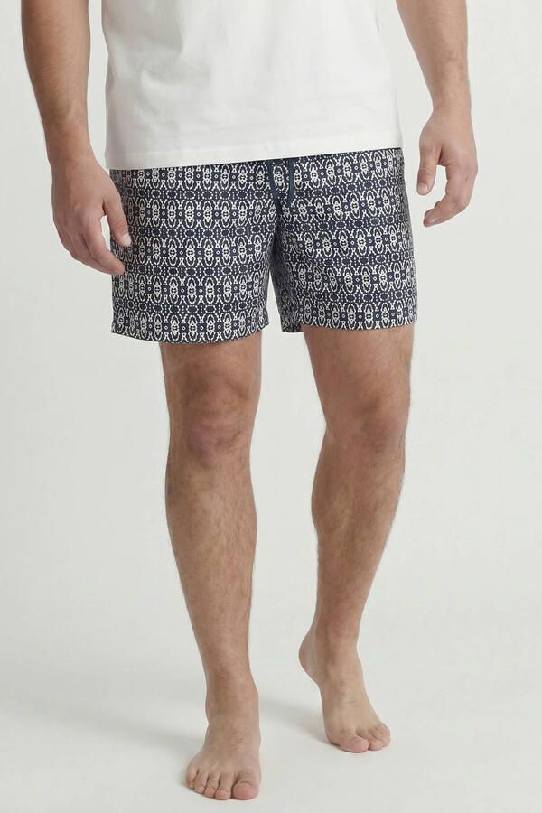 JACK & JONES PLUS SIZE zwemshort met print zwart - Foto 3
