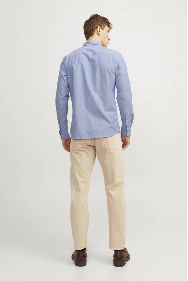 Jack & Jones Premium Slim fit vrijetijdsoverhemd met borstzak model 'BROOK OXFORD' - Foto 2
