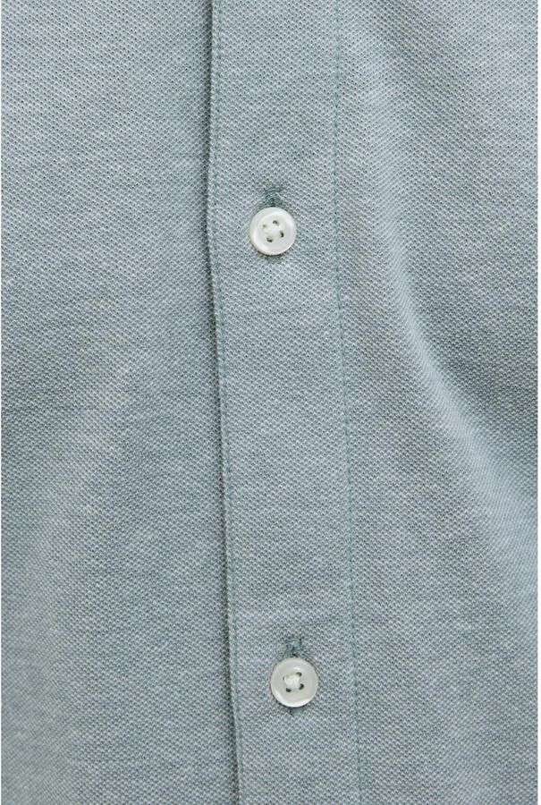 JACK & JONES PREMIUM casual overhemd grijsgroen - Foto 2