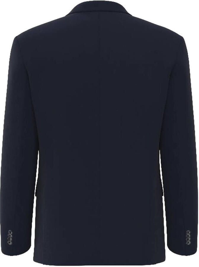 JACK & JONES PREMIUM colbert met wol donkerblauw