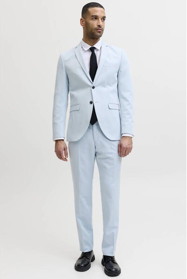 JACK & JONES PREMIUM super slim kostuum JPRFRANCO lichtblauw