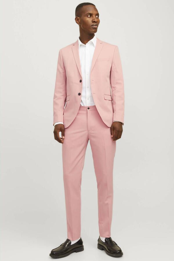 JACK & JONES ESSENTIALS super slim kostuum JPRFRANCO rose tan - Foto 3