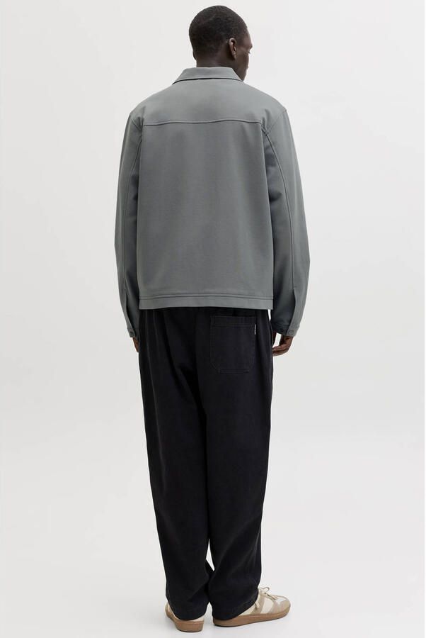 JACK & JONES PREMIUM overshirt grijsgroen - Foto 2