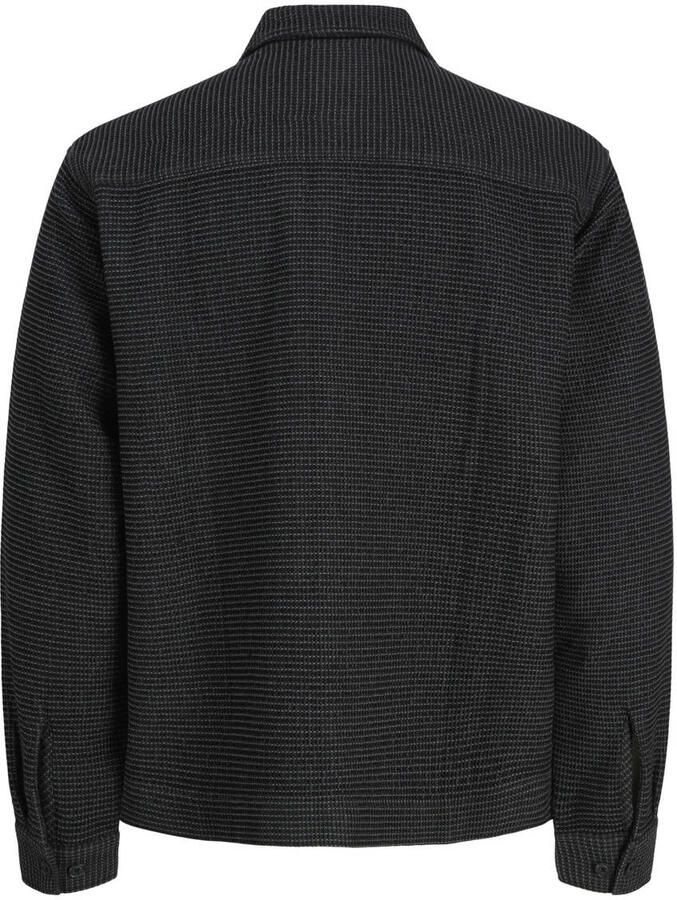 JACK & JONES PREMIUM overshirt met textuur zwart - Foto 2