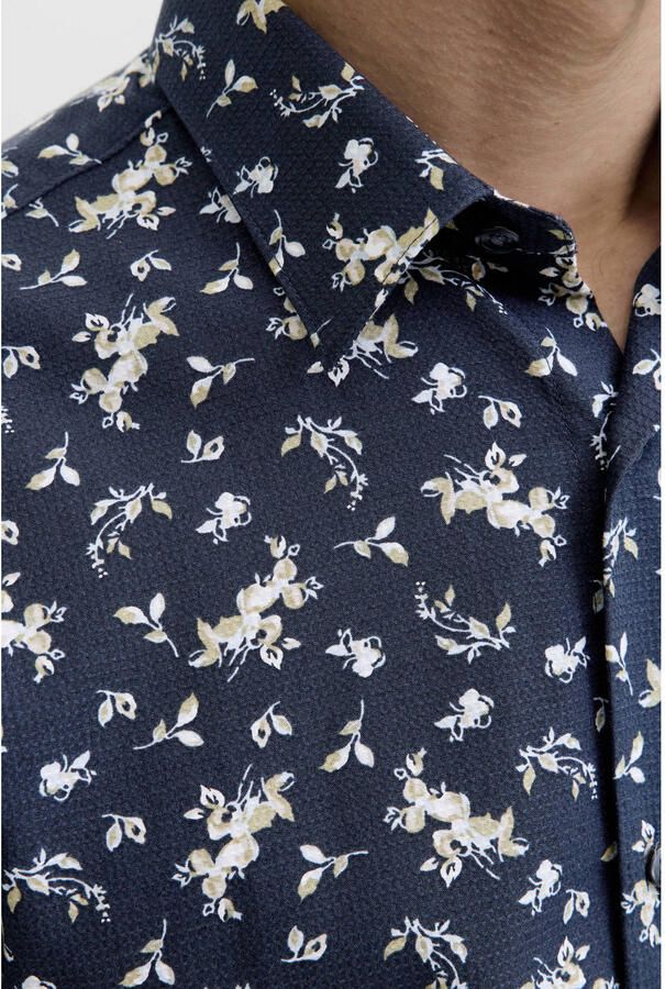 JACK & JONES PREMIUM regular casual overhemd donkerblauw - Foto 2