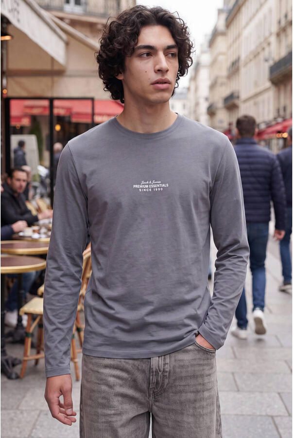 JACK & JONES PREMIUM regular fit longsleeve met print turbulence - Foto 2