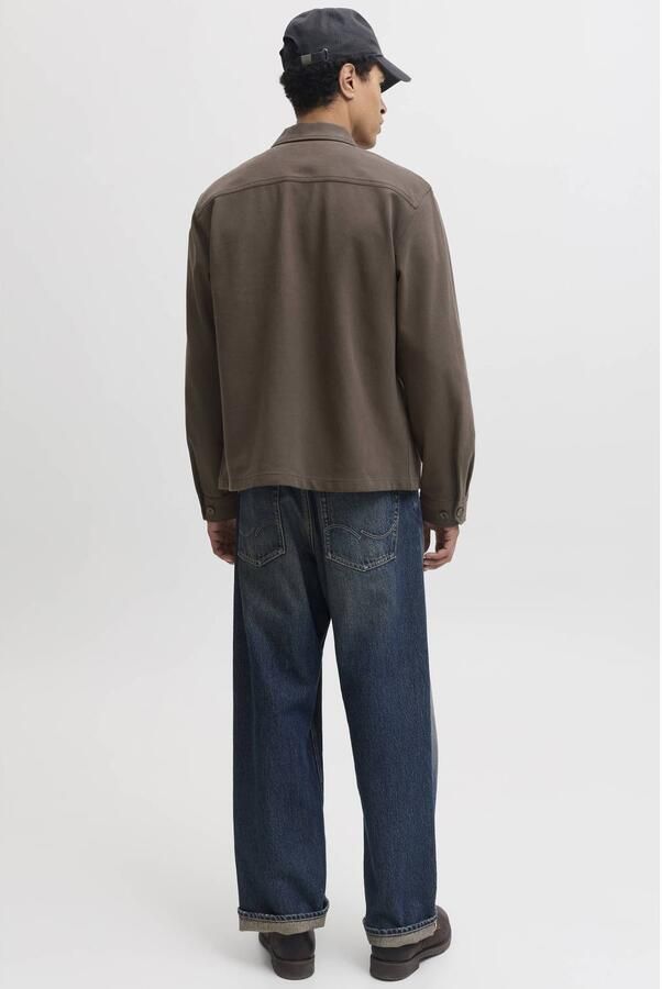 JACK & JONES PREMIUM regular fit overshirt bruin - Foto 2