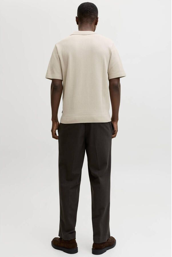 JACK & JONES Premium Gebreid shirt met V-hals Model 'MILANO' - Foto 3
