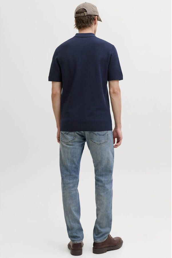 JACK & JONES Premium regular fit poloshirt met structuurpatroon model 'Riley' - Foto 2